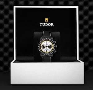 Tudor Black Bay in Carbon, 79377KN-Hybrid Leder/Kautschuk - Bucherer
