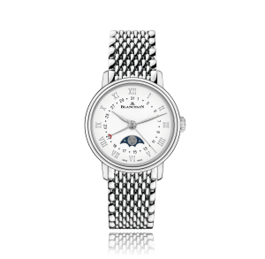 Blancpain Villeret in Stainless steel, 6106-1127-MMB - Bucherer