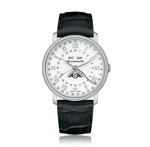 Villeret Quantième Complet Phases de Lune GMT 40mm, 