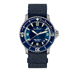 Blancpain Fifty Fathoms in Titan, 5015-12B40-NAOA - Bucherer