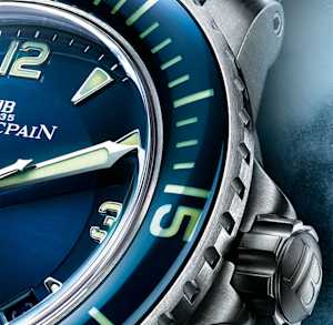 Blancpain Fifty Fathoms in Titanium, 5015-12B40-NAOA - Bucherer