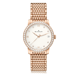 Blancpain Villeret in Rose gold, 6127-2987-MMB - Bucherer