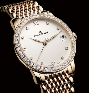 Blancpain Villeret in Rose gold, 6127-2987-MMB - Bucherer
