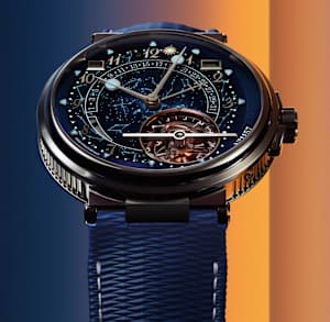 Breguet Marine in Platinum, 5887PT/YS/5WVSL - Bucherer