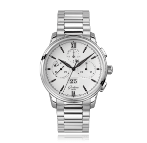 Glashütte Original Senator in Stainless steel, 1-37-01-05-02-71 - Bucherer