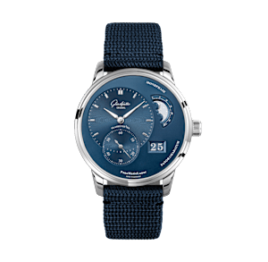 Glashütte Original PanoMaticLunar in Steel, 1-90-02-46-32-64 - Bucherer