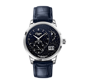 Glashütte Original PanoMatic Luna in Platinum, 1-92-14-01-03-61 - Bucherer