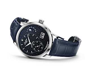 Glashütte Original PanoMatic Luna in Platinum, 1-92-14-01-03-61 - Bucherer