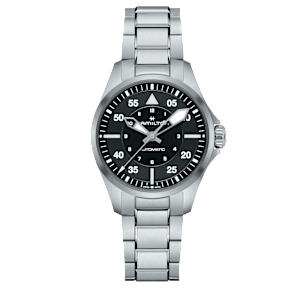 Hamilton Khaki in Steel, H76215130 - Bucherer