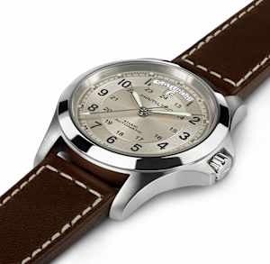 Hamilton Khaki in Steel, H64455523 - Bucherer