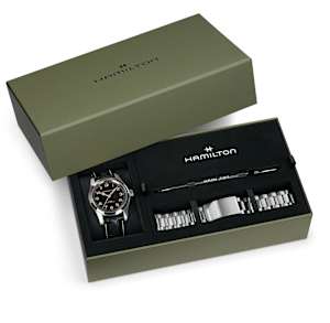 Hamilton Khaki in Steel, H70605732 - Bucherer
