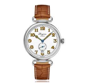 Longines The Longines Heritage 1918 in Stainless steel, L2.309.4.23.2 - Bucherer