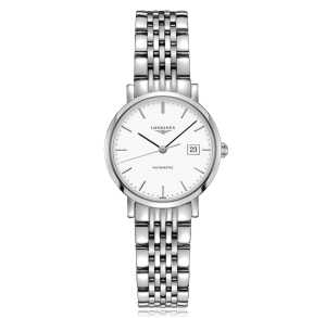 Longines The Longines Elegant Collection in Stainless steel, L4.310.4.12.6 - Bucherer