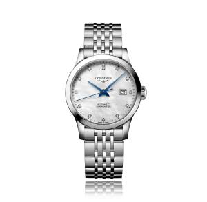 Longines Record in Steel, L2.321.4.87.6 - Bucherer