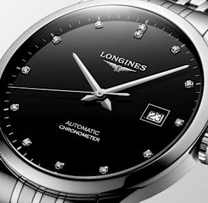 Longines Record in Edelstahl, L2.821.4.57.6 - Bucherer