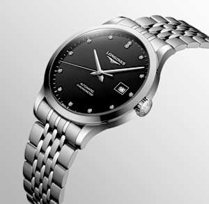 Longines Record in Edelstahl, L2.821.4.57.6 - Bucherer