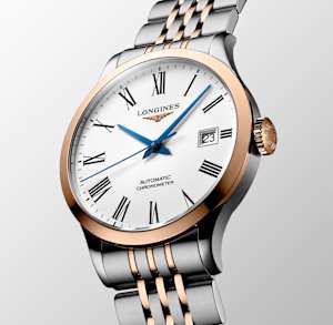 Longines Record in Bicolor, L2.820.5.11.7 - Bucherer