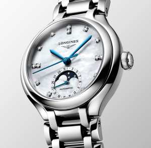 Longines Longines PrimaLuna in Stainless steel, L8.126.4.87.6 - Bucherer