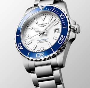 Longines HydroConquest in Bicolor, L3.779.4.19.6 - Bucherer