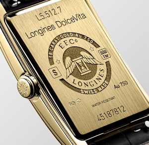 Longines Longines DolceVita en Or Jaune, L5.512.7.71.0 - Bucherer