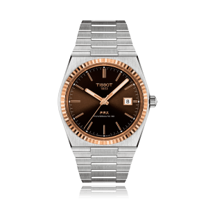 PRX POWERMATIC 80 STEEL & 18L GOLD BEZEL, 