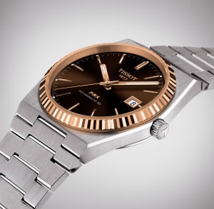 PRX POWERMATIC 80 STEEL & 18L GOLD BEZEL, 