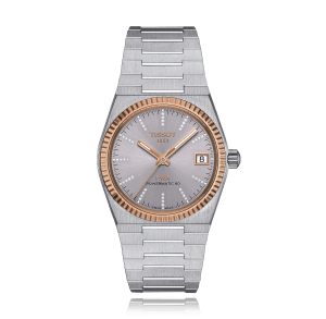 PRX POWERMATIC 80 35MM STEEL & 18L GOLD BEZEL, 