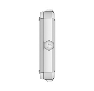 Tissot Rectangular in Steel, T160.110.11.043.00 - Bucherer