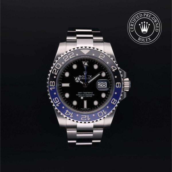 Certified Pre-Owned GMT-Master II 40 mm in Stainless 116710 Bucherer
