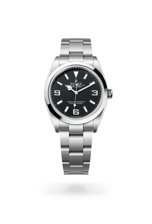 Rolex Explorer 36 in Oystersteel, M124270-0001 - Bucherer