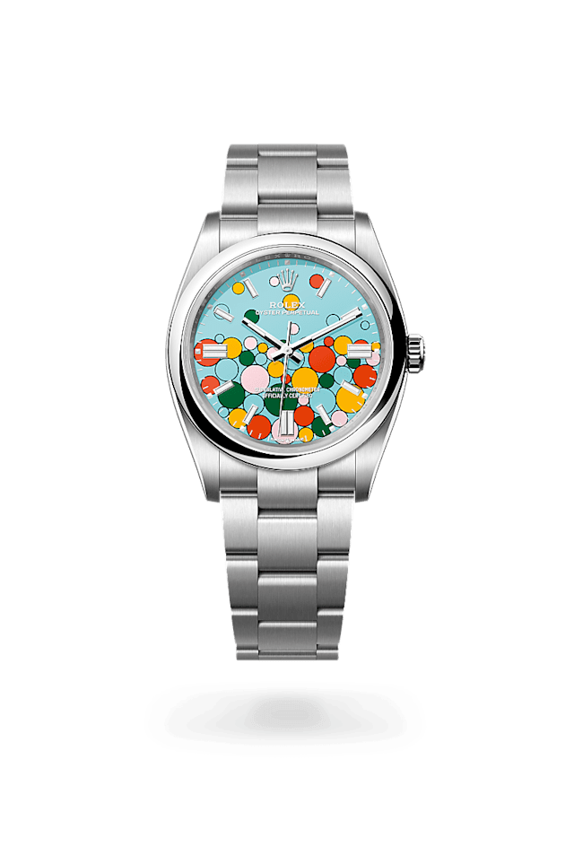 Rolex Oyster Perpetual in Oystersteel, M126000-0009 - Bucherer