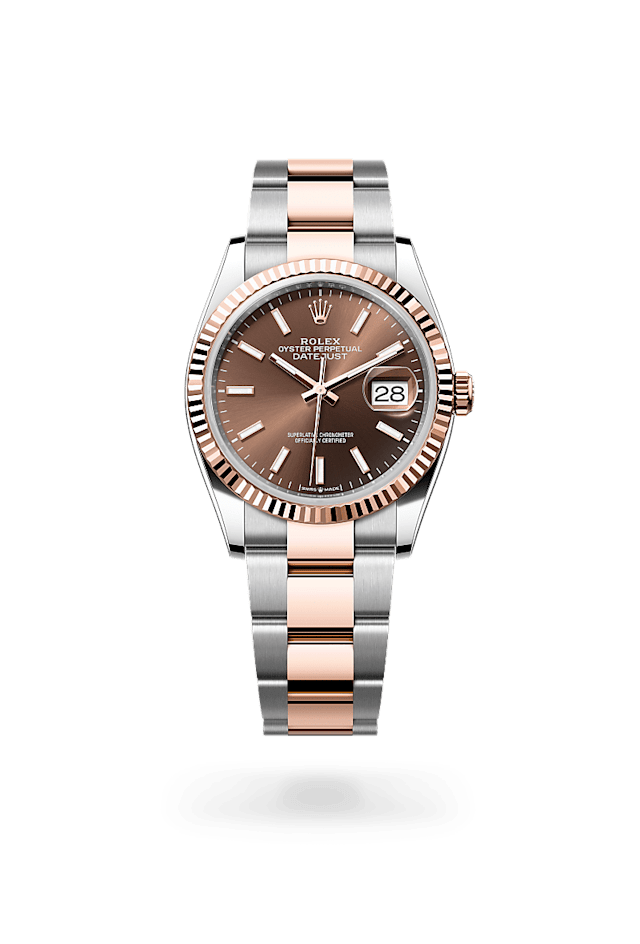 Rolex Datejust in Everose Rolesor - combination of Oystersteel and Everose gold, M126231-0044 - Bucherer