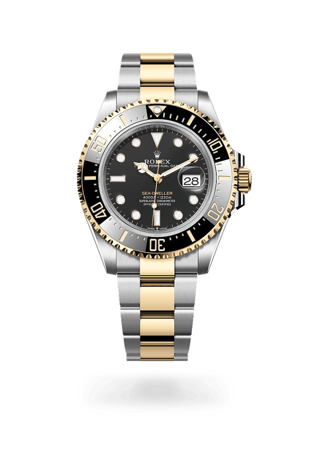 Rolex Sea-Dweller 43 in Yellow Rolesor - combination of Oystersteel and yellow gold, M126603-0001 - Bucherer