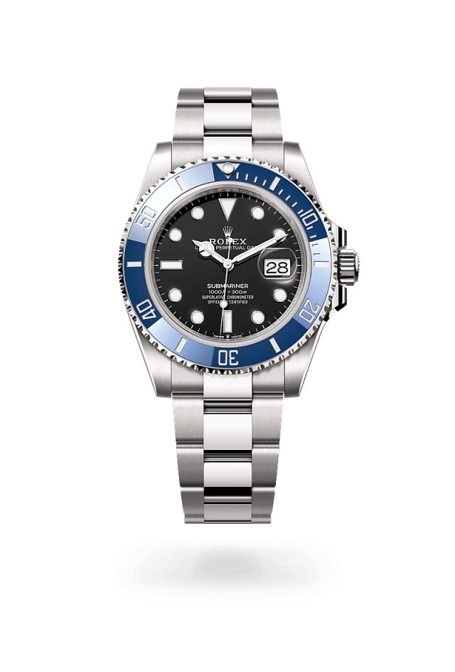 Rolex Submariner Date 41 in 18 ct white gold, M126619LB-0003 - Bucherer