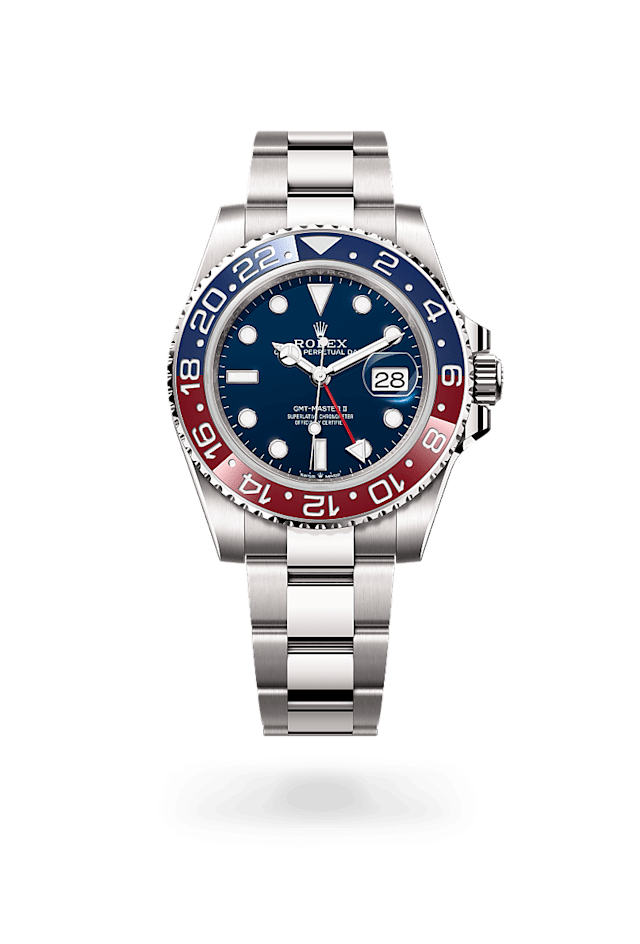 Rolex GMT-Master II in 18 ct white gold, M126719BLRO-0003 - Bucherer