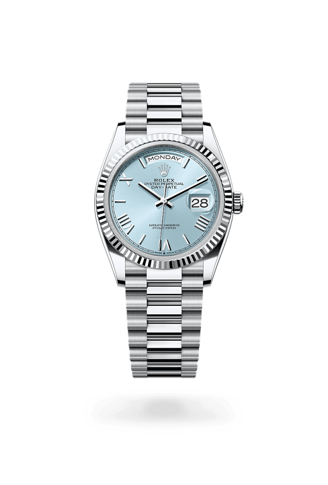 Rolex Day-Date 36 in Platinum, M128236-0018 - Bucherer
