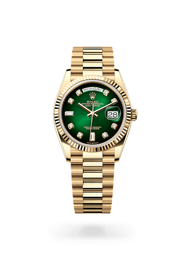 Rolex Day-Date 36 in 18 ct yellow gold, M128238-0069 - Bucherer