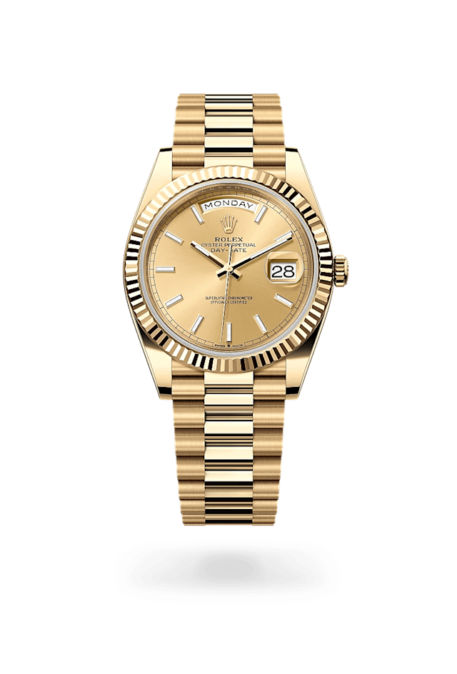 Rolex Day-Date 40 in 18 ct yellow gold, M228238-0003 - Bucherer