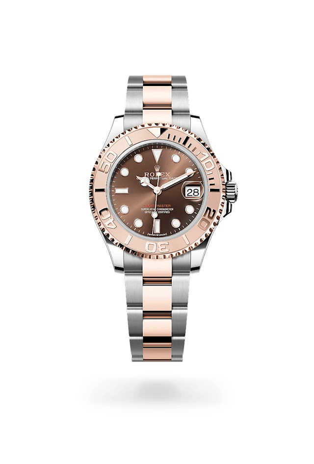 Rolex Yacht-Master 37 in Everose Rolesor - combination of Oystersteel and Everose gold, M268621-0003 - Bucherer