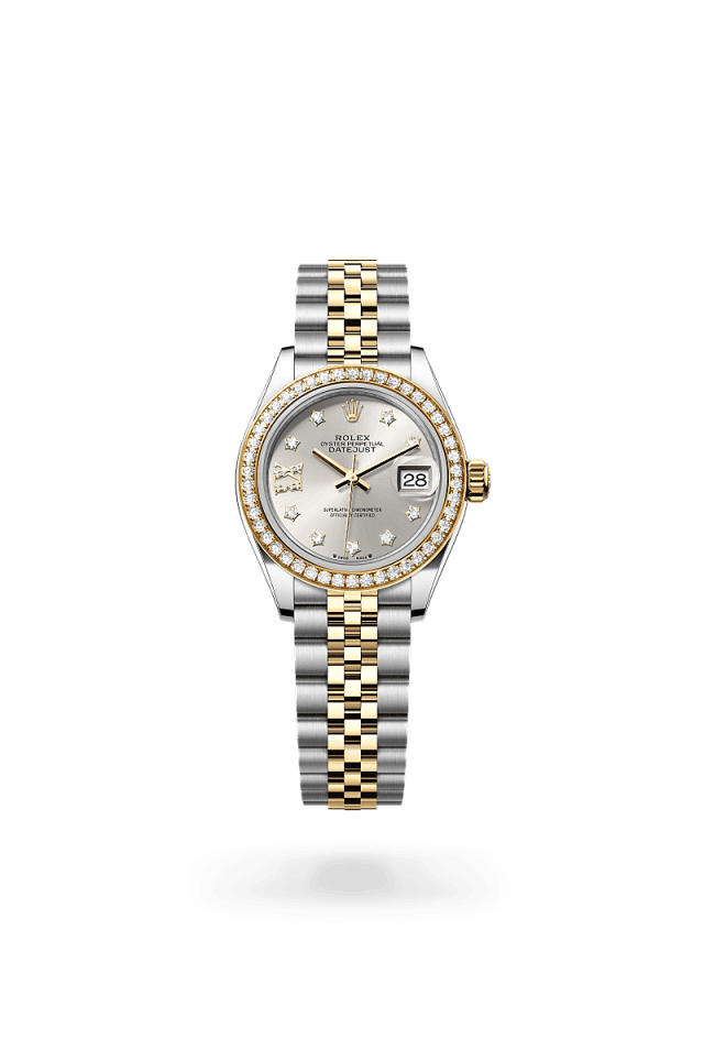 Rolex Lady-Datejust 28 in Yellow Rolesor - combination of Oystersteel and yellow gold, M279383RBR-0003 - Bucherer