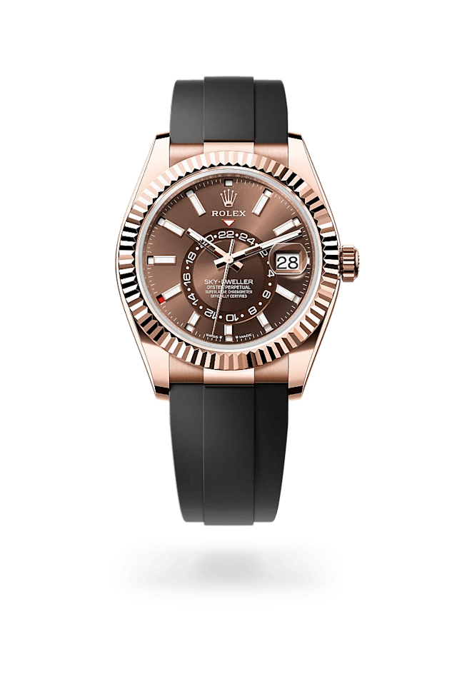 Rolex Sky-Dweller in 18 ct Everose gold, M336235-0002 - Bucherer