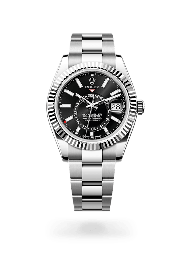 Rolex Sky-Dweller in White Rolesor - combination of Oystersteel and white gold, M336934-0007 - Bucherer