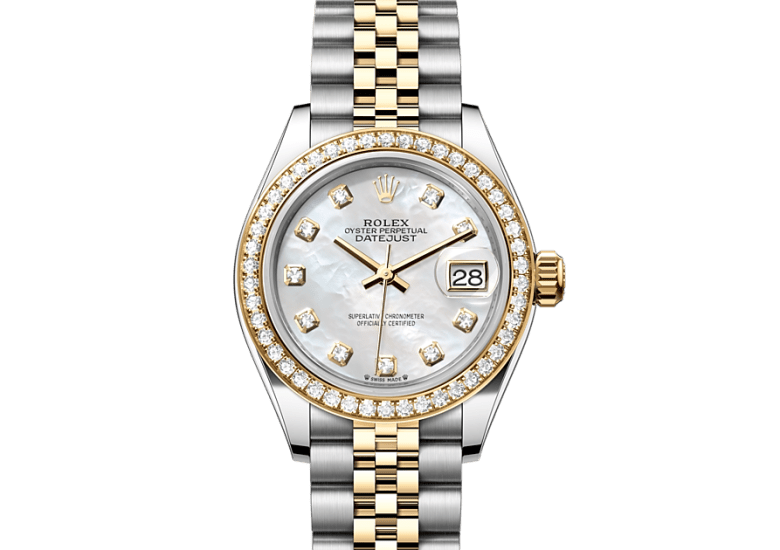 Rolex Lady-Datejust in Yellow Rolesor combination of Oystersteel and yellow gold, M279383RBR-0019 | Bucherer