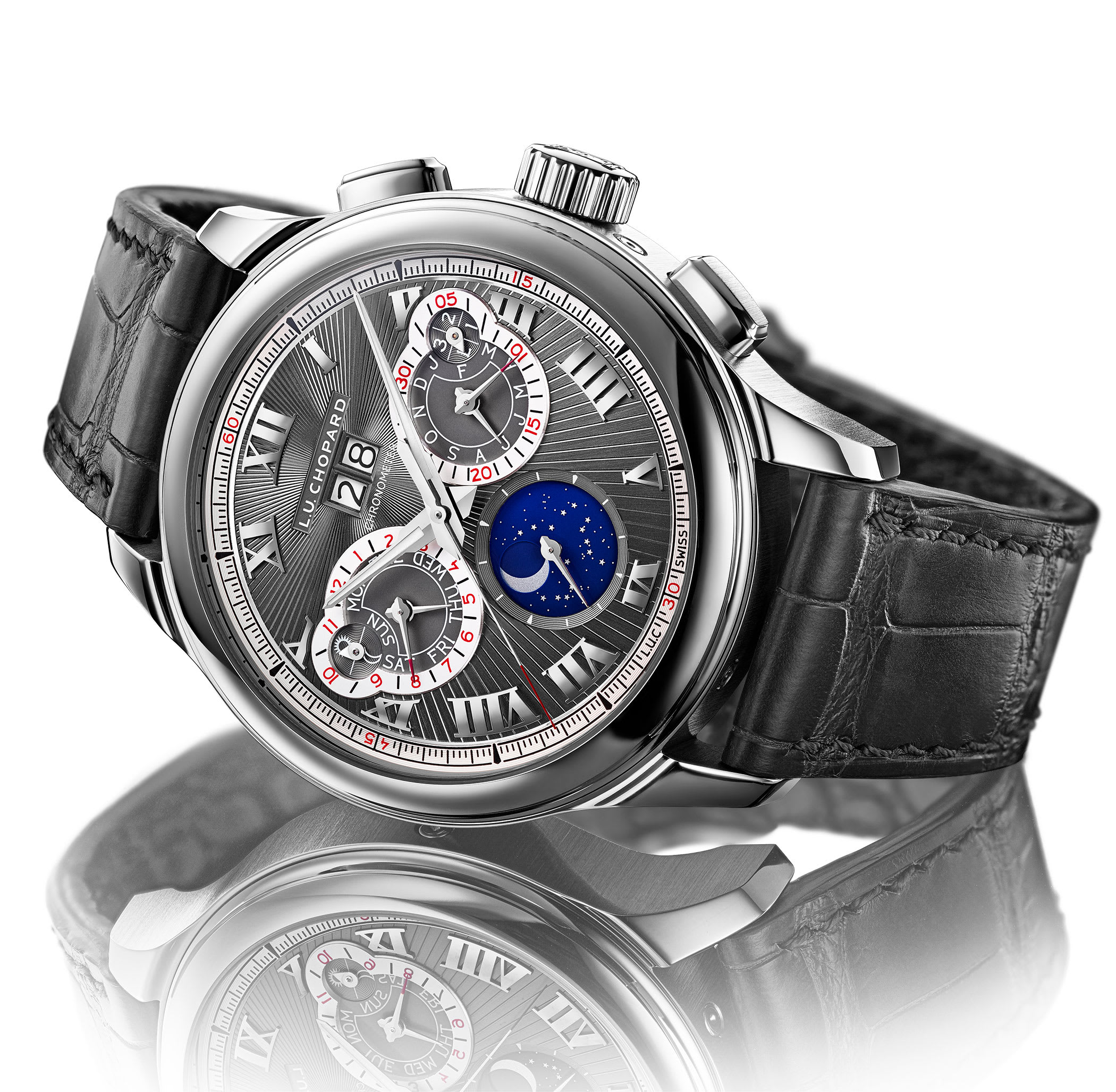 Chopard Pre-owned L.U.C. Limited Edition Perpetual Chronograph