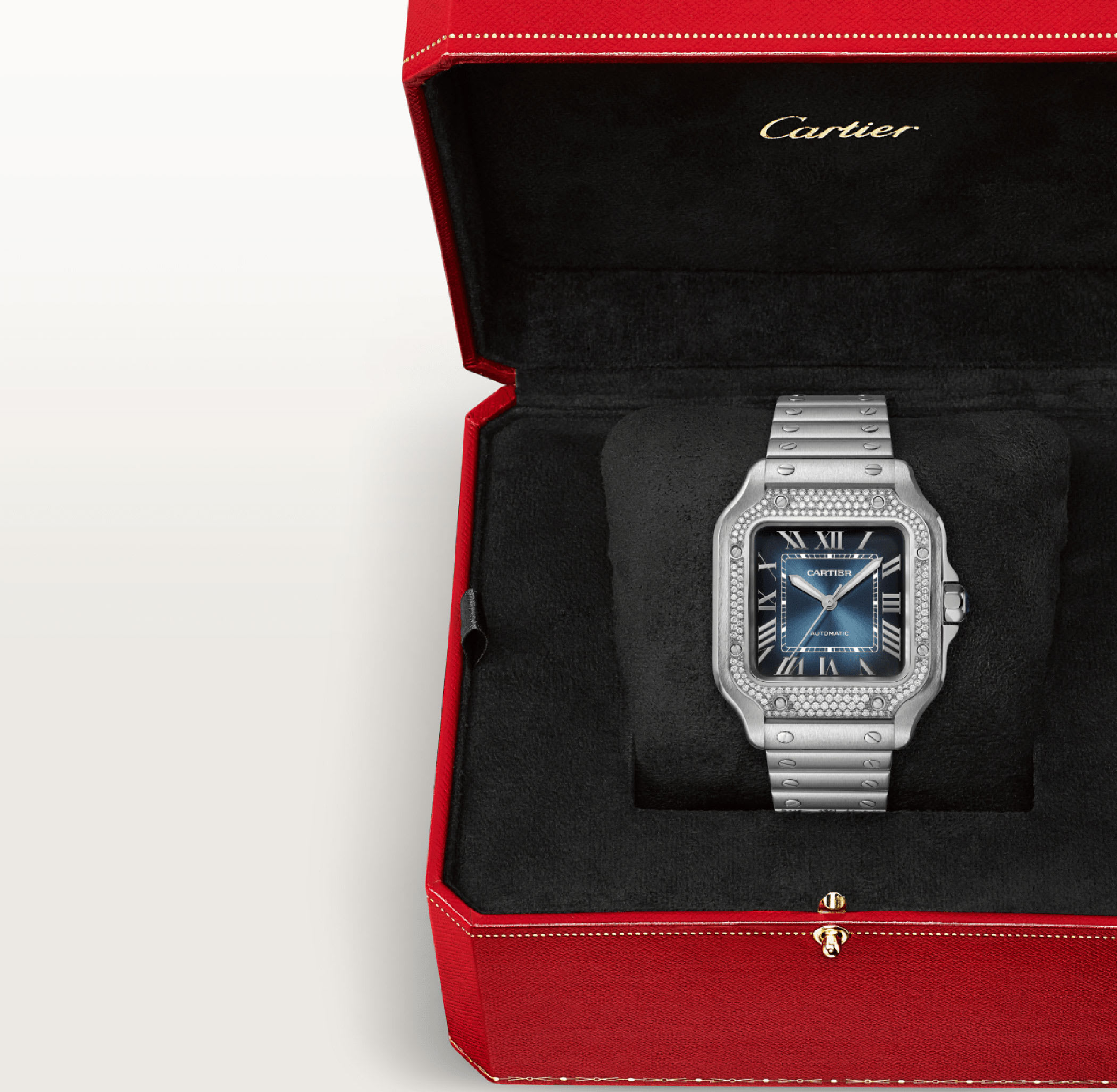 blue santos de cartier
