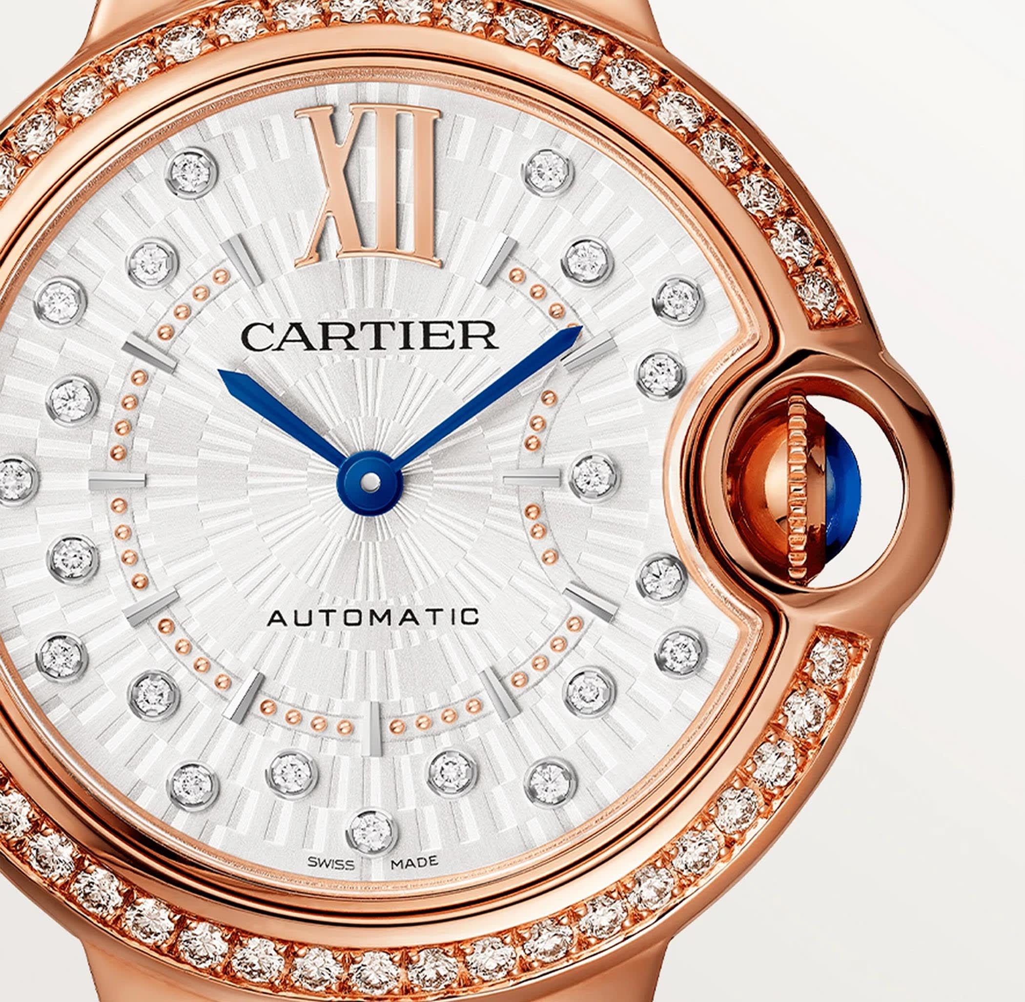 Perfecting our stack at Bucherer with Cartier's Ballon Bleu de