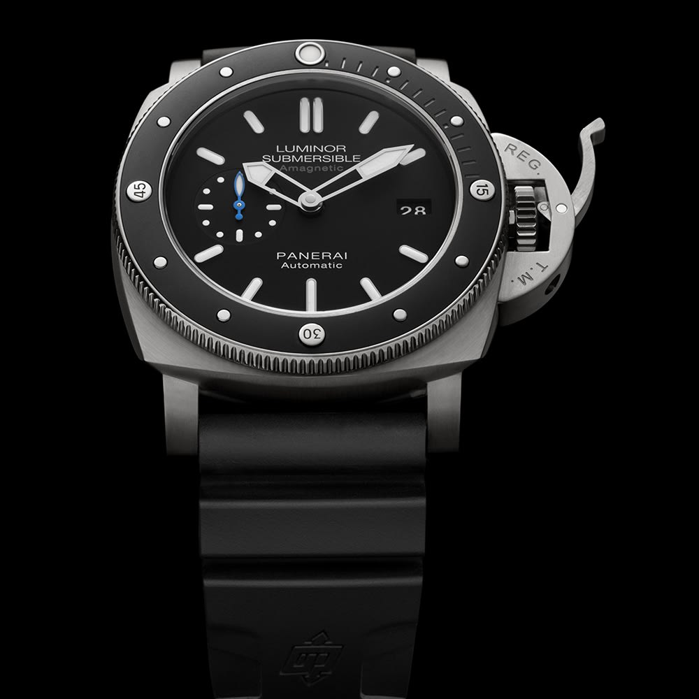 SUBMERSIBLE Amagnetic 47mm Bucherer Switzerland