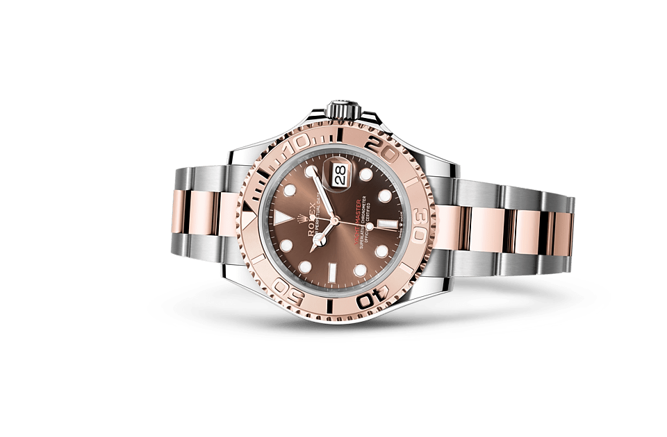 Rolex yacht master rose gold online 40