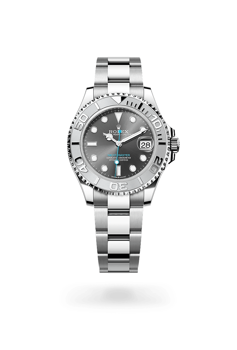 Rolex Yacht-Master 37 in Rolesium - combination of Oystersteel and 