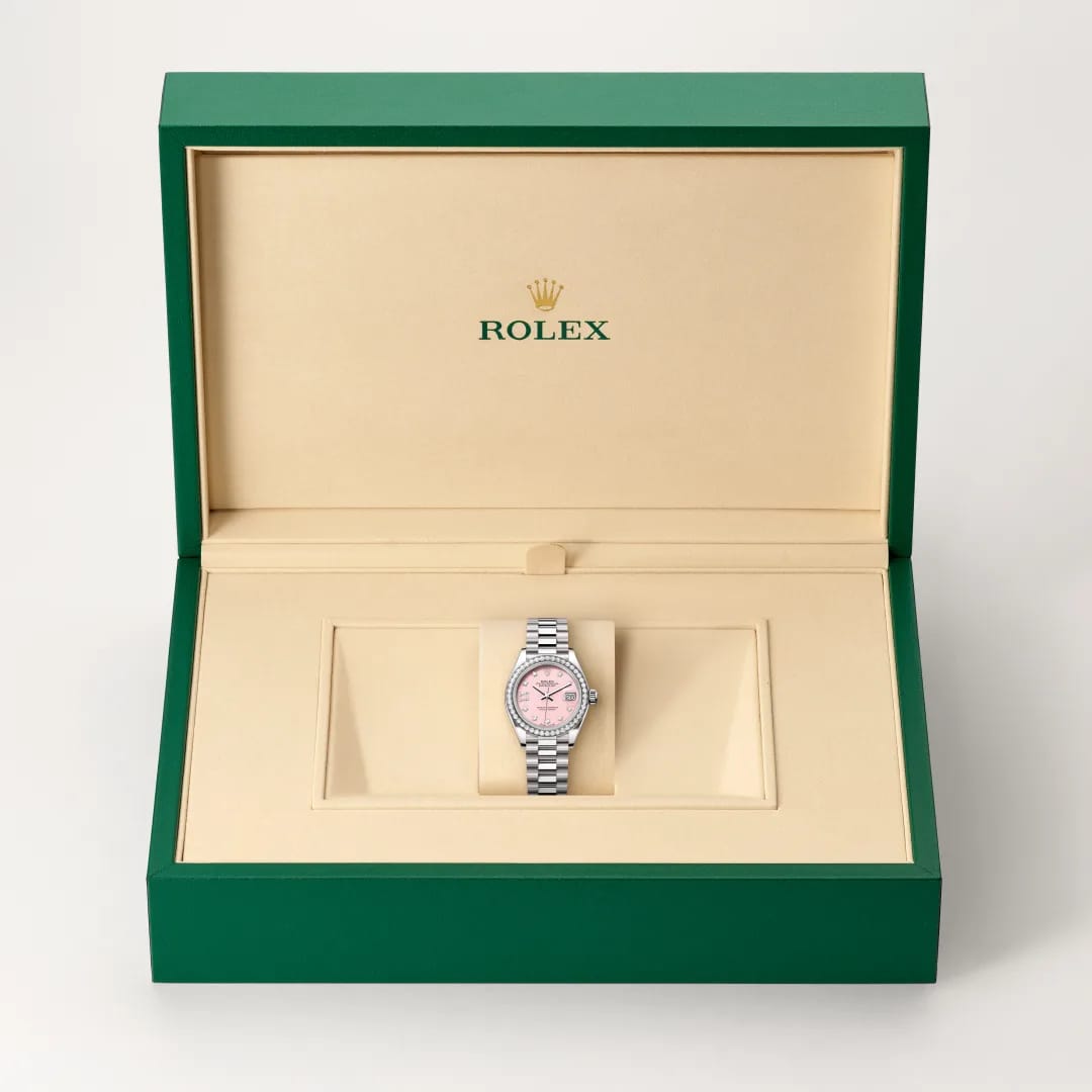 Rolex Lady-Datejust 28 in 18 ct white gold, M279139RBR-0002 